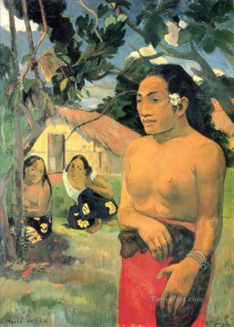 Artworks by 350 Famous Artists Painting - Where are you going I Paul Gauguin